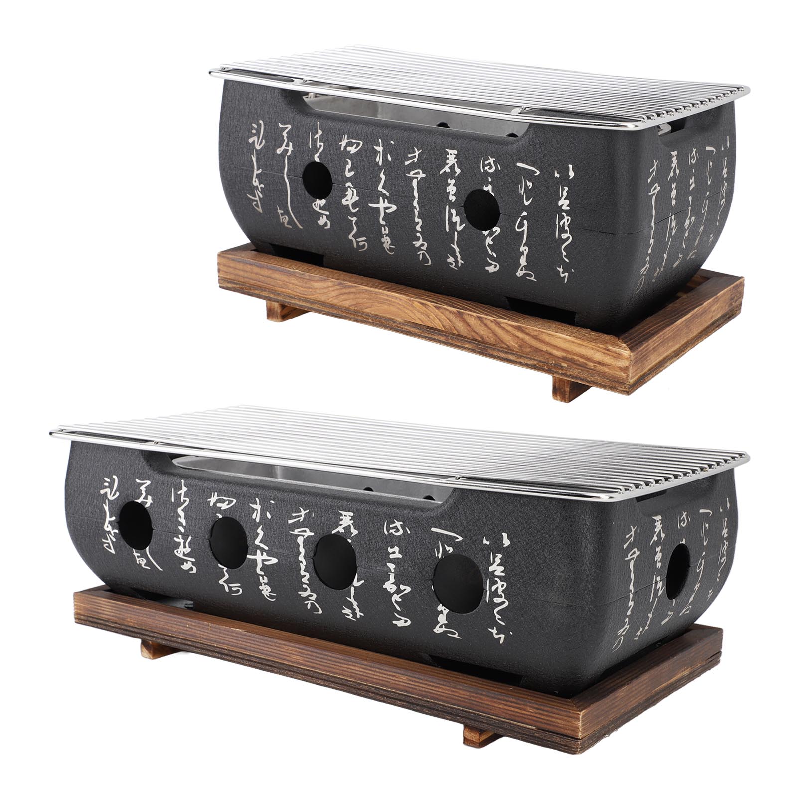 Korean Bbq Grill - Japanese BBQ Grill Stove Rectangle Charcoal