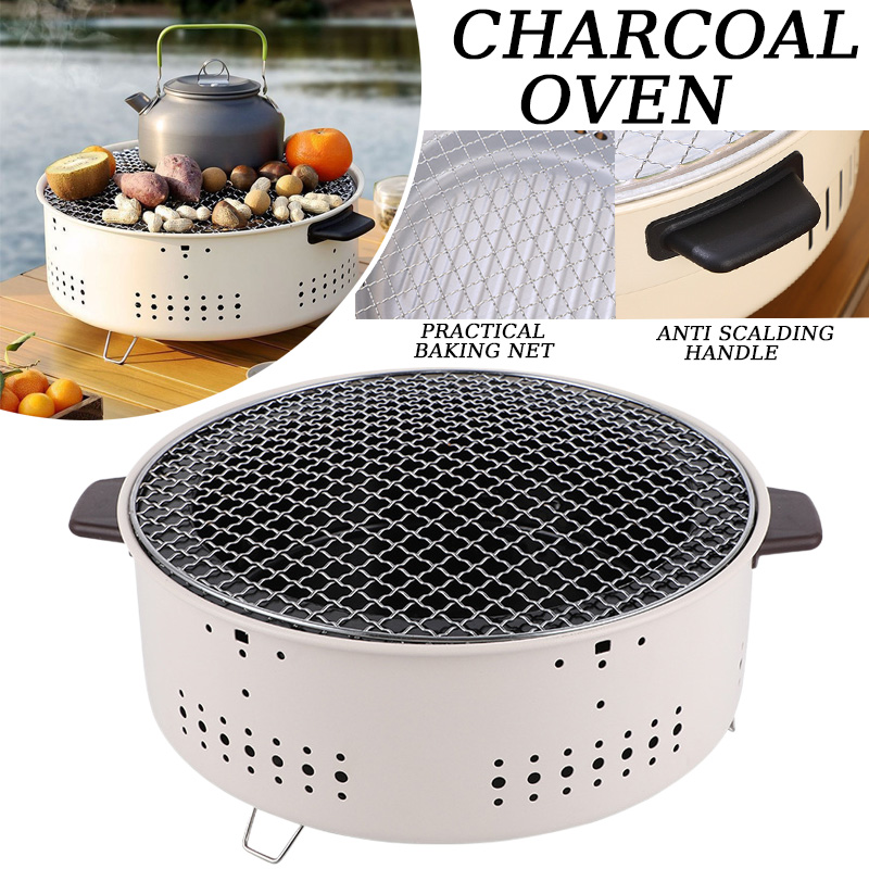 Round Barbecue Stove 1/3pcs Po - Korean Bbq Grill 리뷰 및 가격