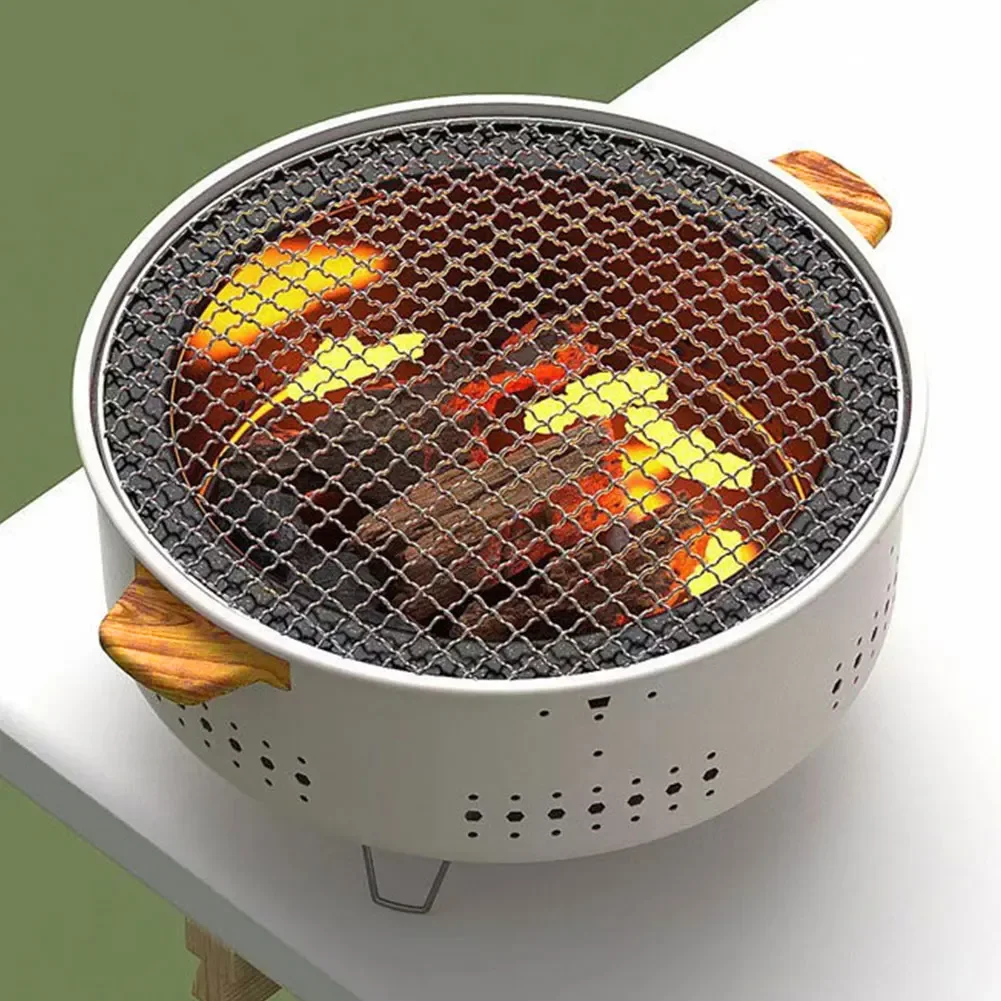 Round Barbecue Stove 1/3pcs Po - Korean Bbq Grill 리뷰 및 가격