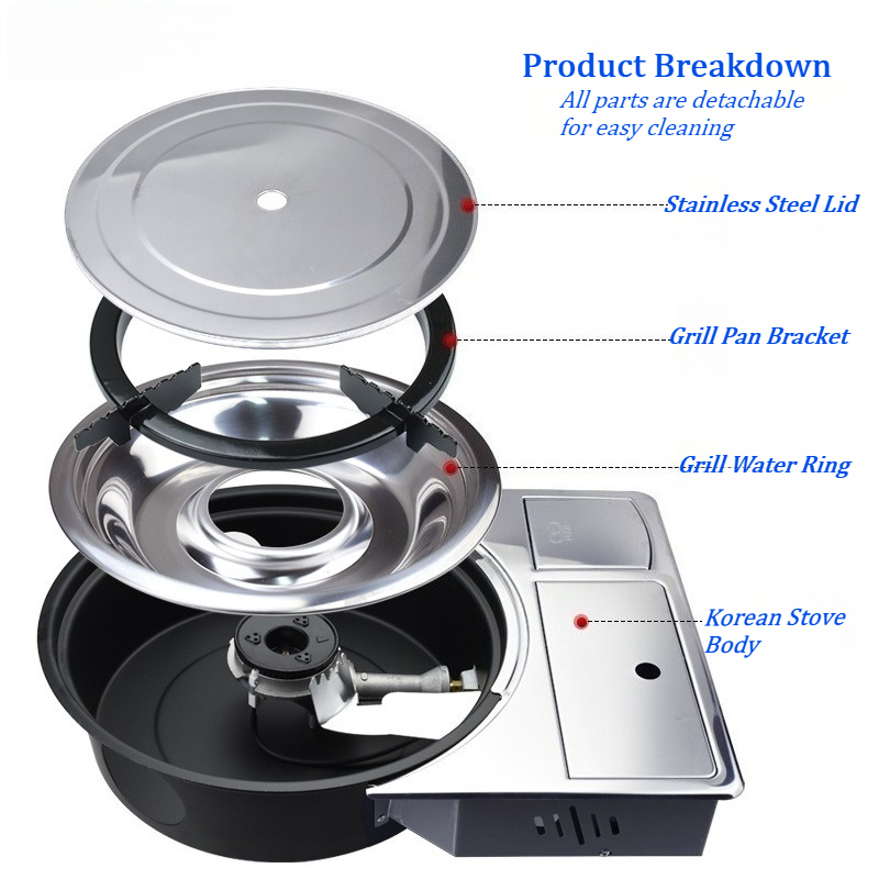 Korean Commercial Desktop Embe - Korean Bbq Grill 리뷰 및 가격