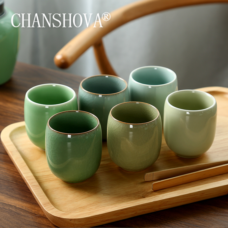 CHANSHOVA-Porcelain Tea Cup Se - Celadon Ceramic Cup 리뷰 및 가격
