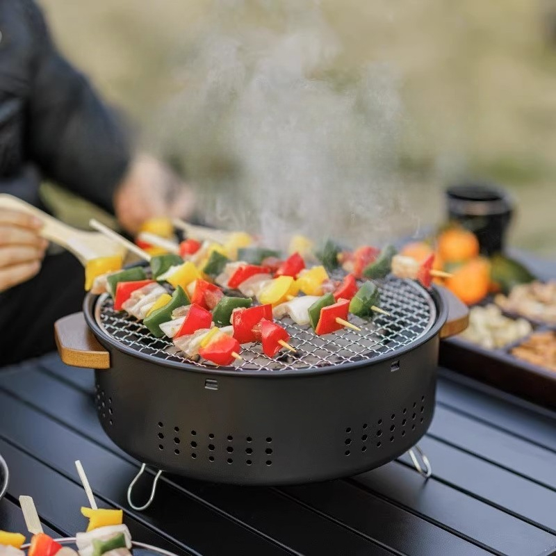 Camping Gear Outdoor Barbecue  - Korean Bbq Grill 리뷰 및 가격