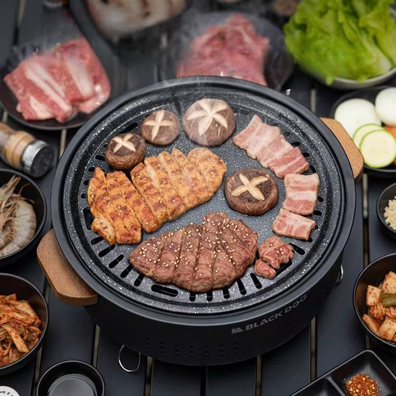 Camping Gear Outdoor Barbecue  - Korean Bbq Grill 리뷰 및 가격