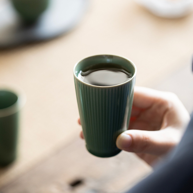 90ML Yue Kiln Celadon Tea Cup  - Celadon Ceramic Cup 리뷰 및 가격