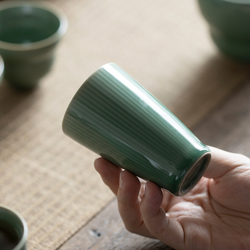 90ML Yue Kiln Celadon Tea Cup  - Celadon Ceramic Cup 리뷰 및 가격
