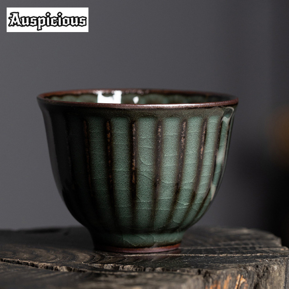 85ml Handmade Ge Kiln Iron Bod - Celadon Ceramic Cup 리뷰 및 가격