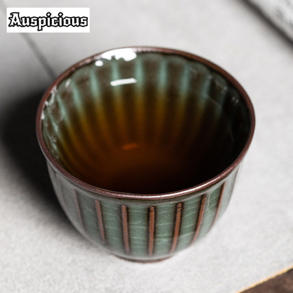 85ml Handmade Ge Kiln Iron Bod - Celadon Ceramic Cup 리뷰 및 가격
