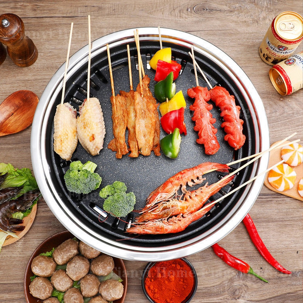 Stainless Steel Charcoal Grill - Korean Bbq Grill 리뷰 및 가격