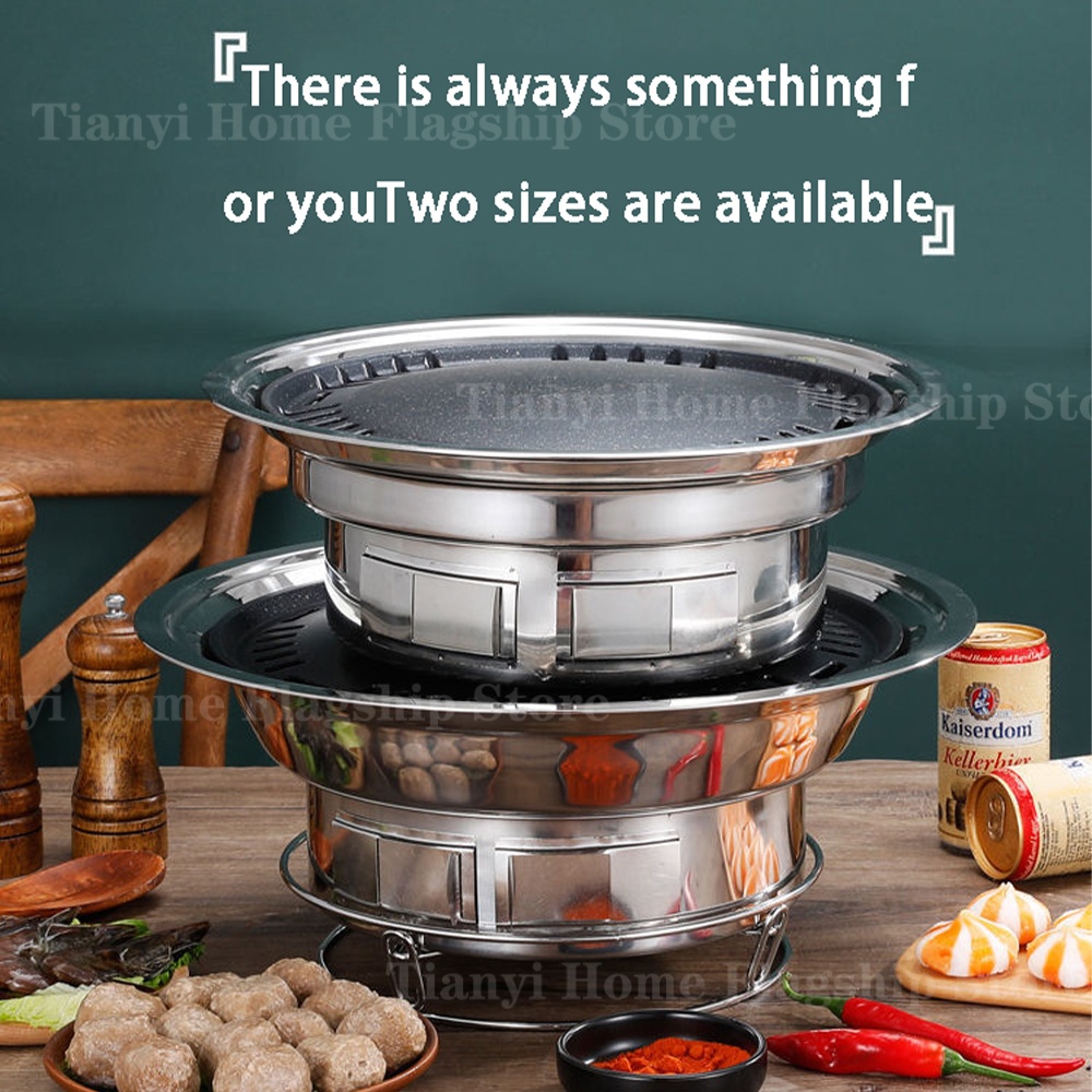 Stainless Steel Charcoal Grill - Korean Bbq Grill 리뷰 및 가격