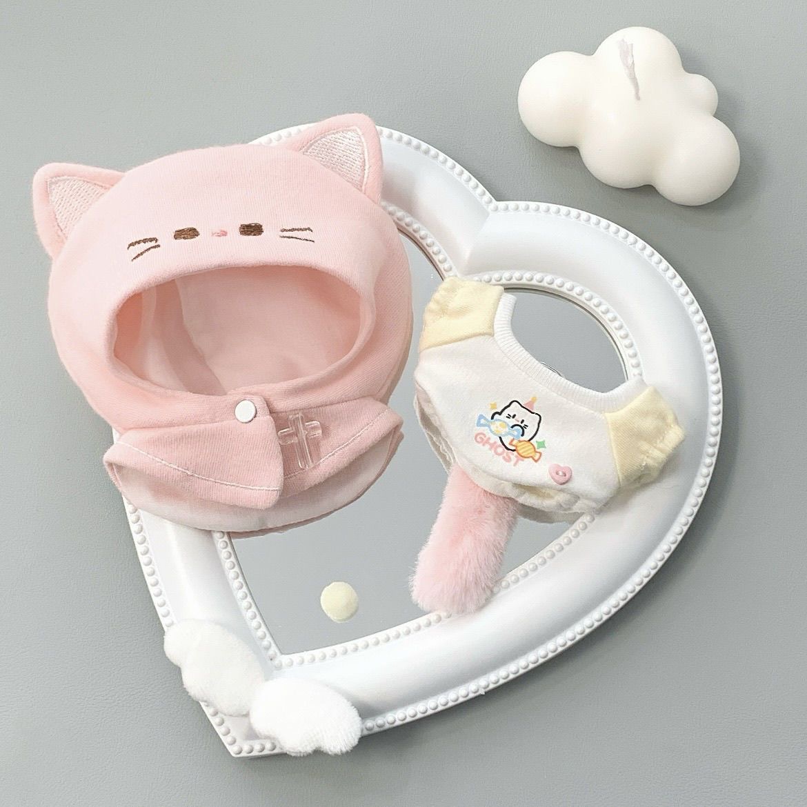 10cm Cotton Doll Cat Ears With - Korean Girl Lifestyle 리뷰 및 가격